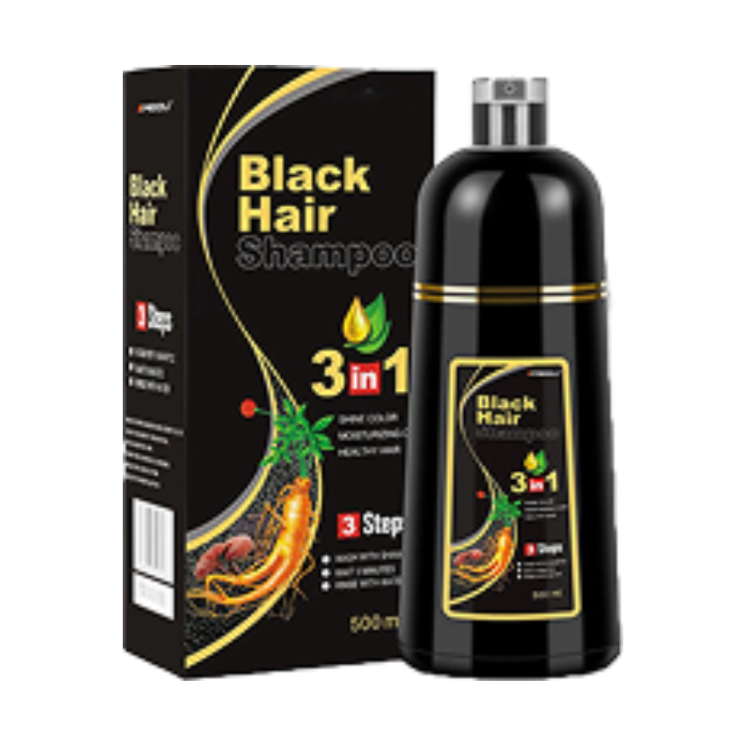Shampoo black 3 em 1